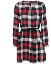 Woolrich Robe en gaze de laine et viscose pour femme - Multicolore