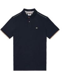 Weekend Offender - Sakai Polo With Nylon Check Piping In - Lyst