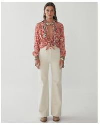 MAISON HOTEL - Ross Trousers White - Lyst