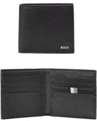 BOSS - Zair Leather Wallet Os - Lyst