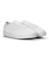tretorn white canvas