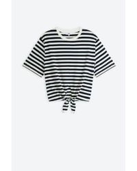 Suncoo - Stripe Marloz T-shirt - Lyst