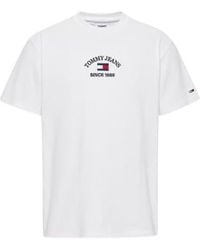 Tommy Hilfiger - T-shirt à drapeau floqué timeless tommy jeans - Lyst