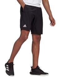 adidas White/black Men's Shorts Clubs for Men | Lyst
