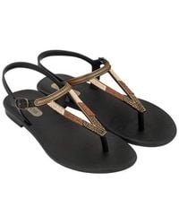 Ipanema - Rustikale sandale in schwarz - Lyst