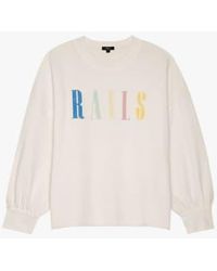 Rails - Signature Sweatshirt Ivory - Lyst