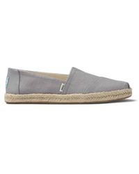 TOMS - Womens recycled cotton rope espadrille - Lyst