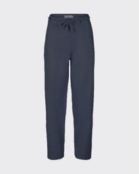 Minimum - Blazer azul marino pantalón casual betula - Lyst