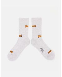 Rostersox - Please Sock Marl / Orange One Size - Lyst