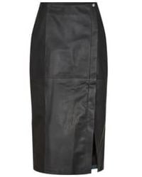 Levete Room - Globa 30 Leather Skirt / 38 - Lyst