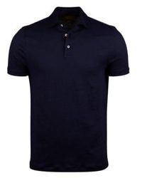Stenströms - Blue Linen Polo Shirt 4412742462180 - Lyst
