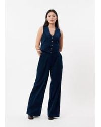FRNCH - Philo Fine Corduroy High Waisted Wide Leg Trouser - Lyst