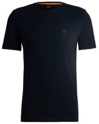 BOSS - New Tales T-shirt Navy Small - Lyst