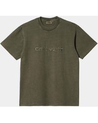 Carhartt - T-shirt Duster Seaweed Garment Dyed - Lyst