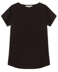 STEFAN BRANDT - Cotton Shirt Fanny Short Sleeve Xl / Dunkelbraun - Lyst