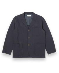 Universal Works - Three Button Jacket 30123 Ospina Cotton Dark - Lyst