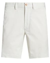 Ralph Lauren - Shorts avant plats à ajustement droit blanc - Lyst