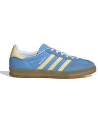 adidas - Gazelle Indoor Semi Burst Almost Yellow And Cloud White - Lyst