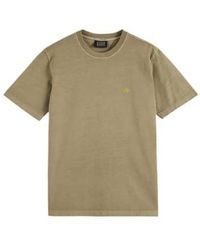 Scotch & Soda - Embroidered T Shirt - Lyst