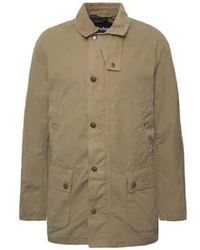 Barbour - Ashby Casual Jacket Bleached Olive Small - Lyst