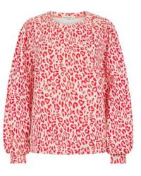 Nooki Design - Printed Piper Sweater-pink Pink Mix / M 90% Polyester, 6% Cotton, 4% Elastane - Lyst