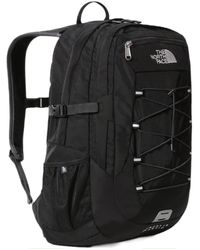 The North Face 'borealis Classic' Black Backpack With Contrasting Logo  Print In Nylon Man for Men | Lyst