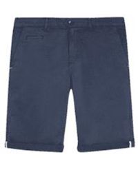 Faguo - Pantalones cortos algodón saulieu en azul la luz la luna - Lyst