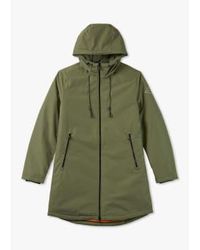 Replay - Mens Parka Jacket In Light Military - Lyst