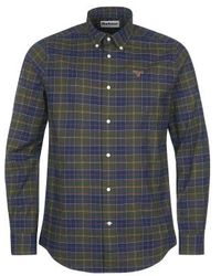 Barbour - Helmside Tailored Shirt Classic Tartan S - Lyst