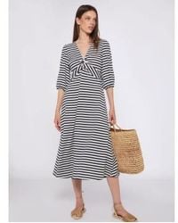 Vilagallo - Carolina Jersey Dress Stripe - Lyst