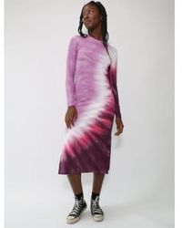 Electric and Rose - Skyler Dress Lilac / Burgundy M - Lyst