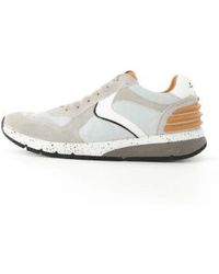 Voile Blanche - Voile Mens Sneakers In Suede And Nylon - Lyst