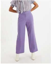 Lilac Rose - Louche elina weitbeinhose in lilac - Lyst