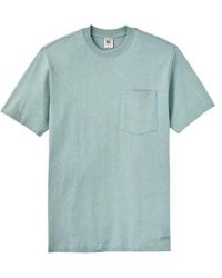 Filson - T-shirt Pioneer Solid One Pocket - Lyst