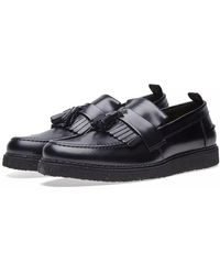 fred perry george cox creeper mid leather