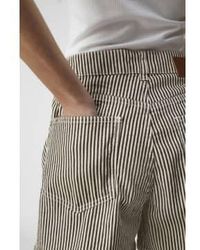 Object - Pantalones cortos rayas arena Sola - Lyst