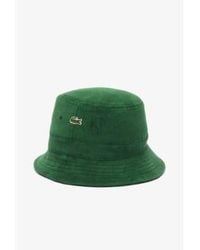 Lacoste - Mens Terry Towelling Bucket Hat - Lyst