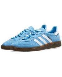 adidas - Handball Spzl Light Blue, White & Gum Bd7632 - Lyst