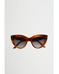 Monokel - June Amber Gradient Lens Sunglasses Os - Lyst