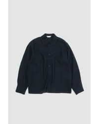 Still By Hand - Paper Mixed Shirt Jacket - Lyst
