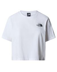 The North Face - T-shirt Cropp L - Lyst
