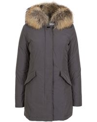 Woolrich Parka arctique de luxe en polyester café américain - Gris