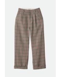 Brixton - Sesame And Seal Victory Trouser Pants Eu 25 - Lyst