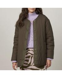 Hartford - Military Reversible Quilted Sherpa Jacket 2 - Lyst