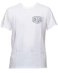Deus Ex Machina - T-shirt mann dmw91808g berlin weiß - Lyst