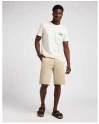 Lee Jeans - Chino Shorts Stone 30 / - Lyst