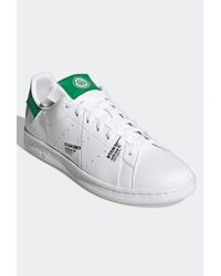 adidas Originals Stan Smith Velcro Trainers In White S75187 for Men | Lyst