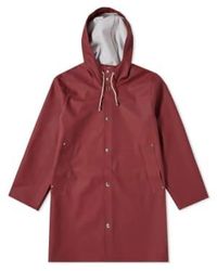 Stutterheim - Stockholm Raincoat Burgund - Lyst