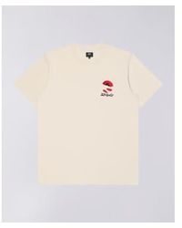 Edwin - Kamifuji Chest T-shirt Whisper Xl - Lyst