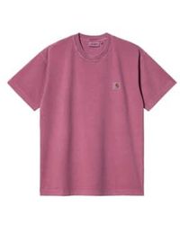 Carhartt - Camiseta el hombre i029949 1yt.gd rosa - Lyst
